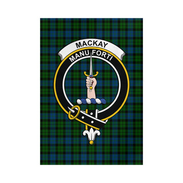 MacKay (McKay) Tartan Garden Flag with Family Crest - Tartan Vibes Clothing