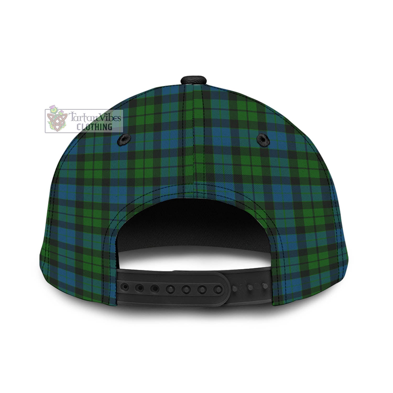 Tartan Vibes Clothing MacKay Modern Tartan Classic Cap with Family Crest In Me Style