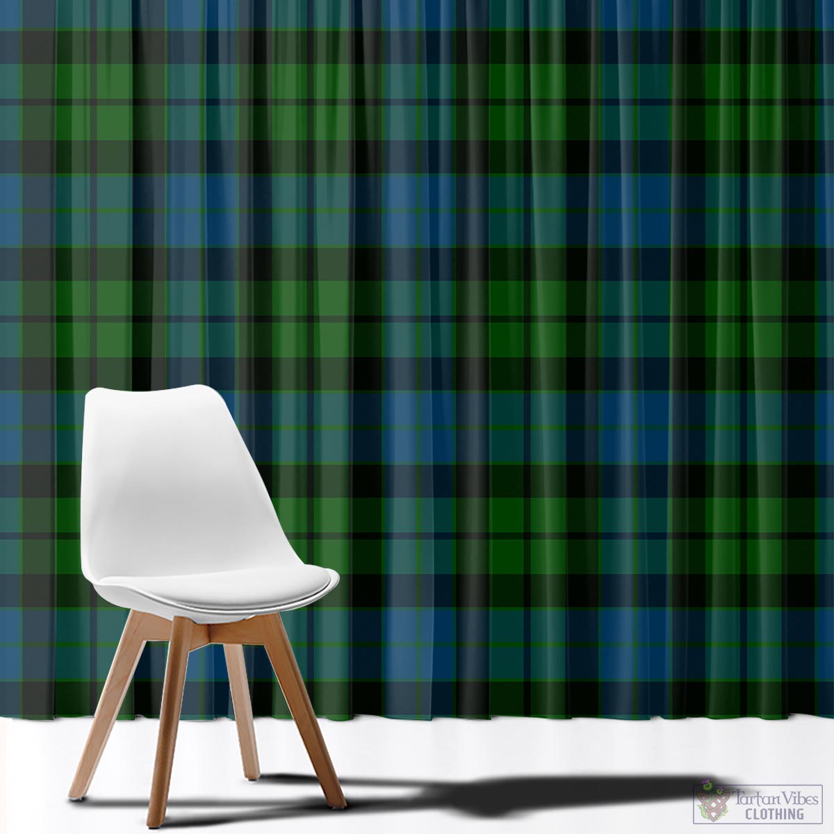 MacKay Modern Tartan Window Curtain