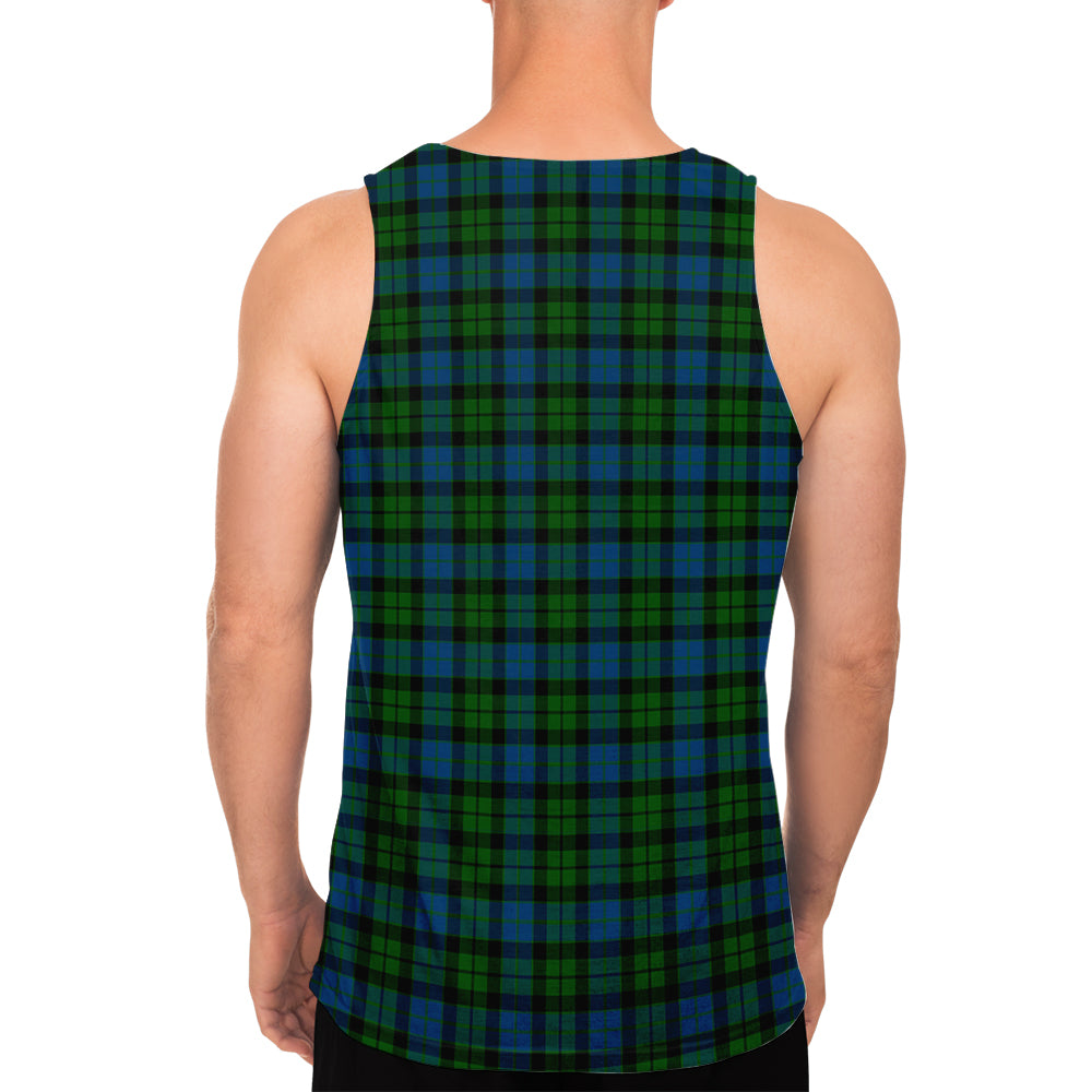 mackay-modern-tartan-mens-tank-top-with-family-crest