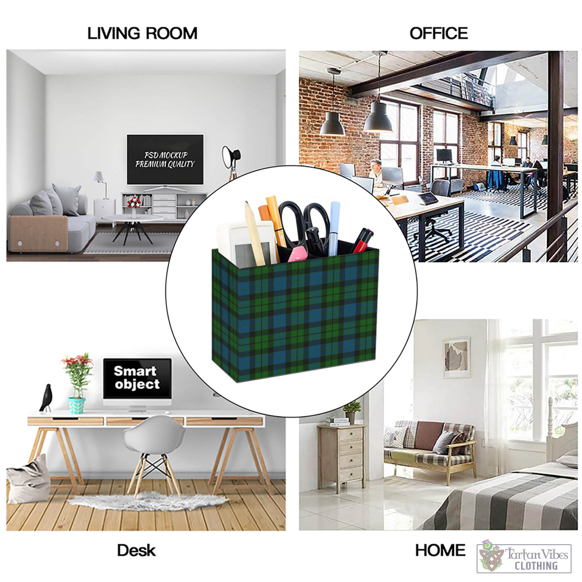 MacKay (McKay) Tartan Pen Holder - Tartan Vibes Clothing