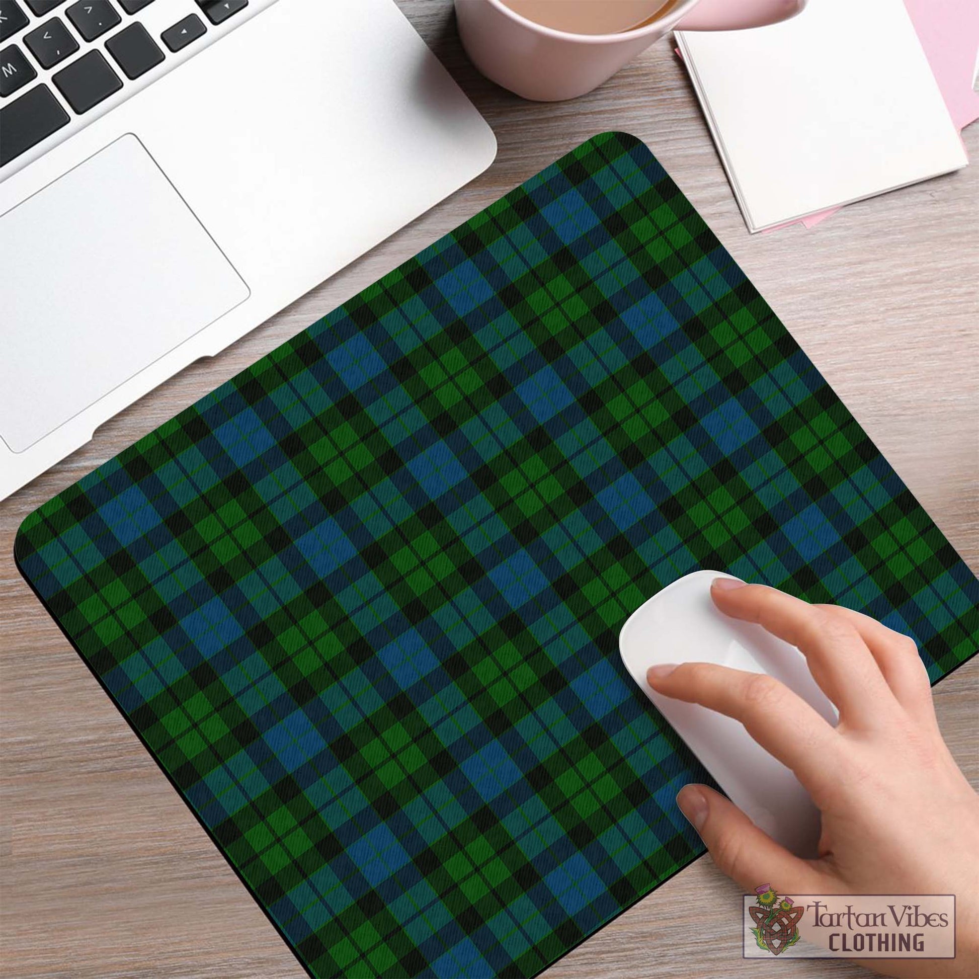 Tartan Vibes Clothing MacKay Modern Tartan Mouse Pad