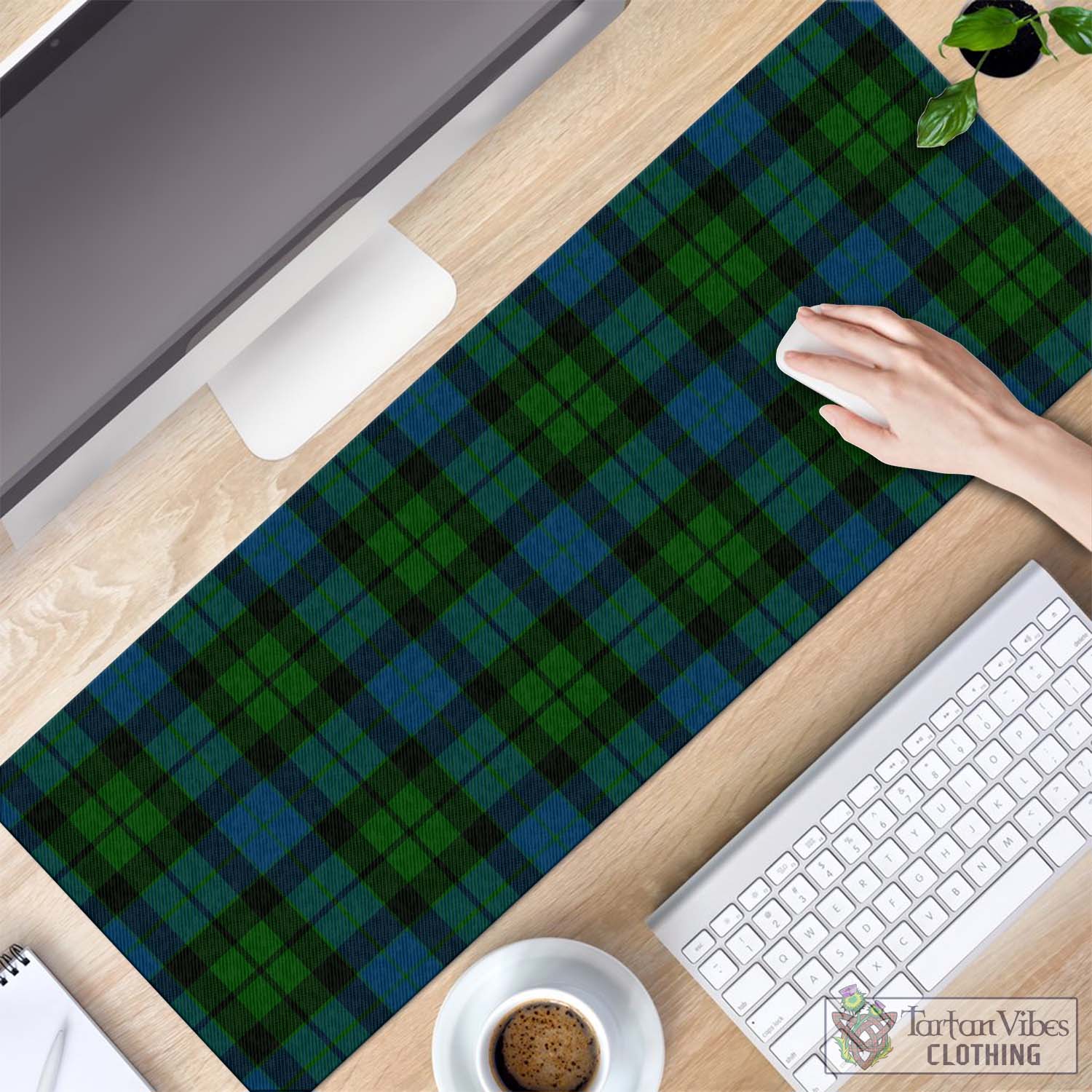 Tartan Vibes Clothing MacKay Modern Tartan Mouse Pad