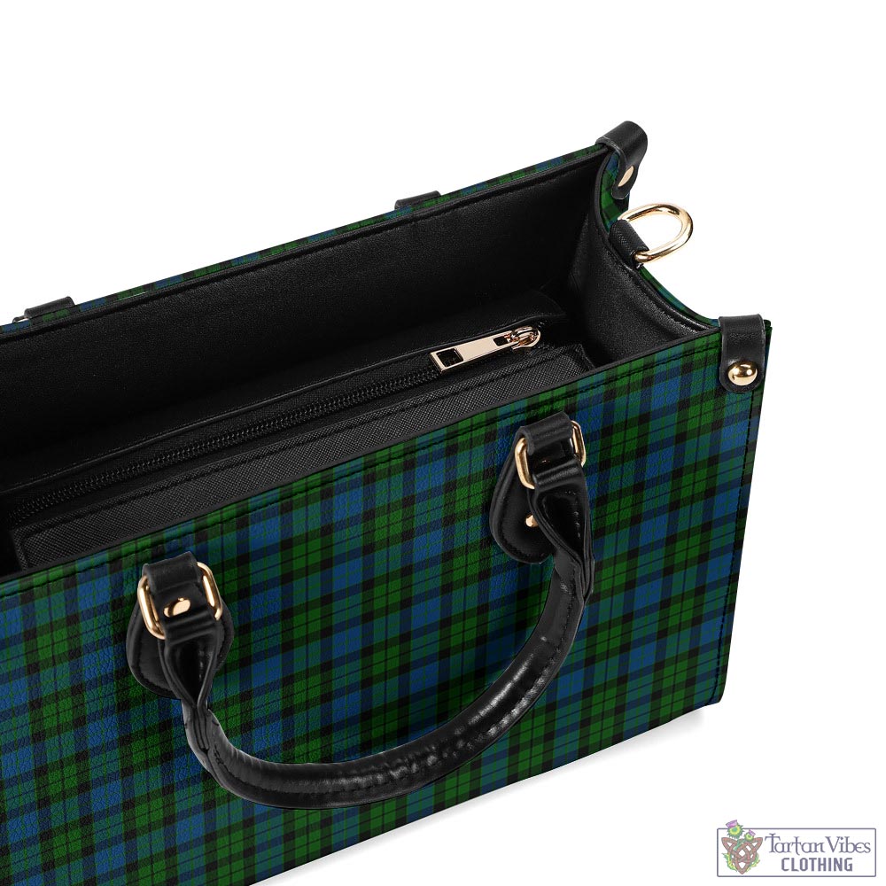 Tartan Vibes Clothing MacKay Modern Tartan Luxury Leather Handbags