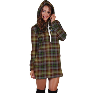 MacKay of Strathnaver Tartan Hoodie Dress with Family Crest