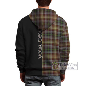 MacKay of Strathnaver Tartan Hoodie with Family Crest and Half Of Me Style