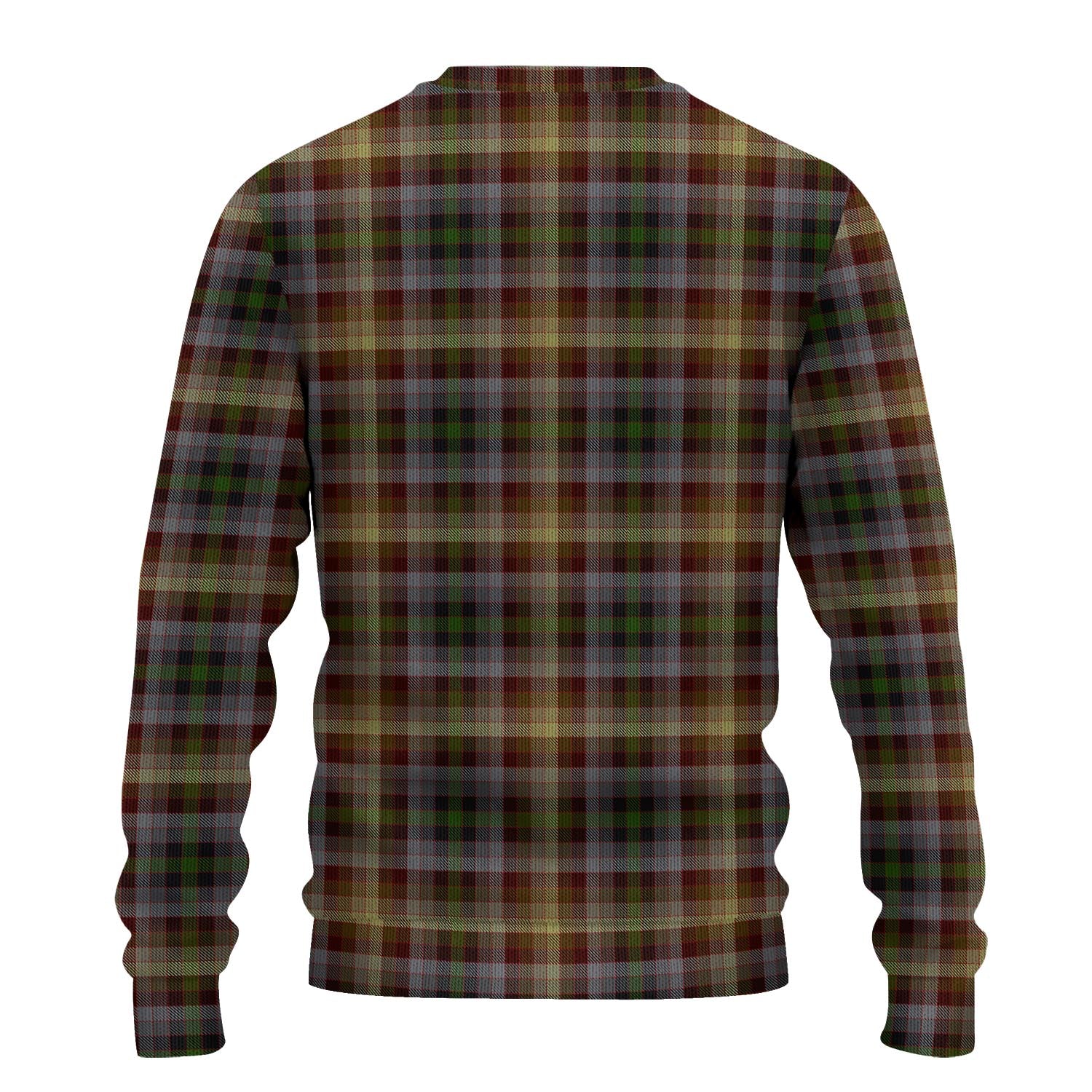 MacKay of Strathnaver Tartan Knitted Sweater with Family Crest - Tartanvibesclothing