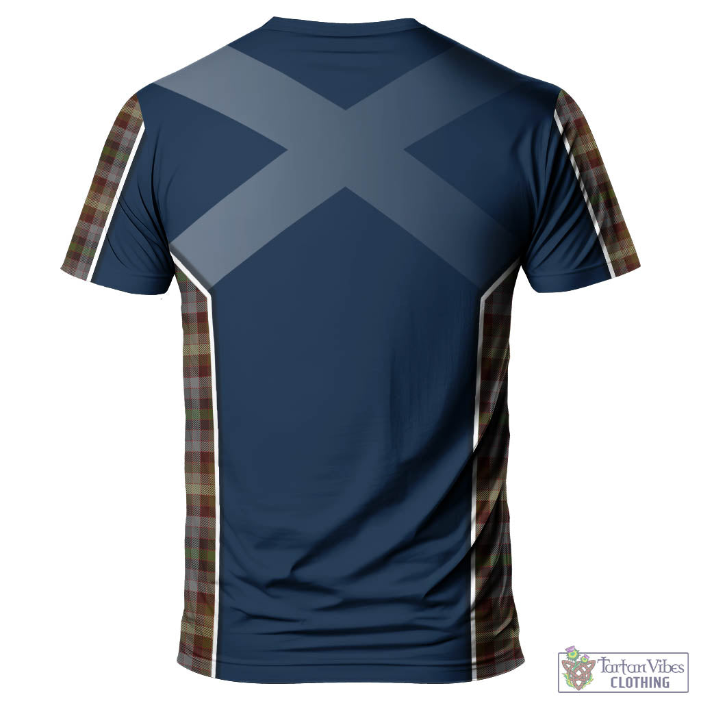 Tartan Vibes Clothing MacKay of Strathnaver Tartan T-Shirt with Family Crest and Lion Rampant Vibes Sport Style