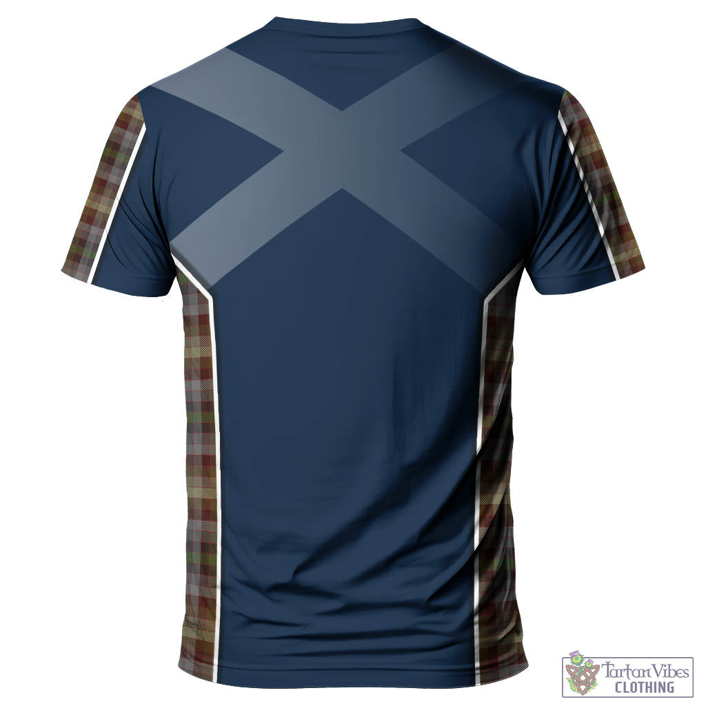 Tartan Vibes Clothing MacKay of Strathnaver Tartan T-Shirt with Family Crest and Scottish Thistle Vibes Sport Style