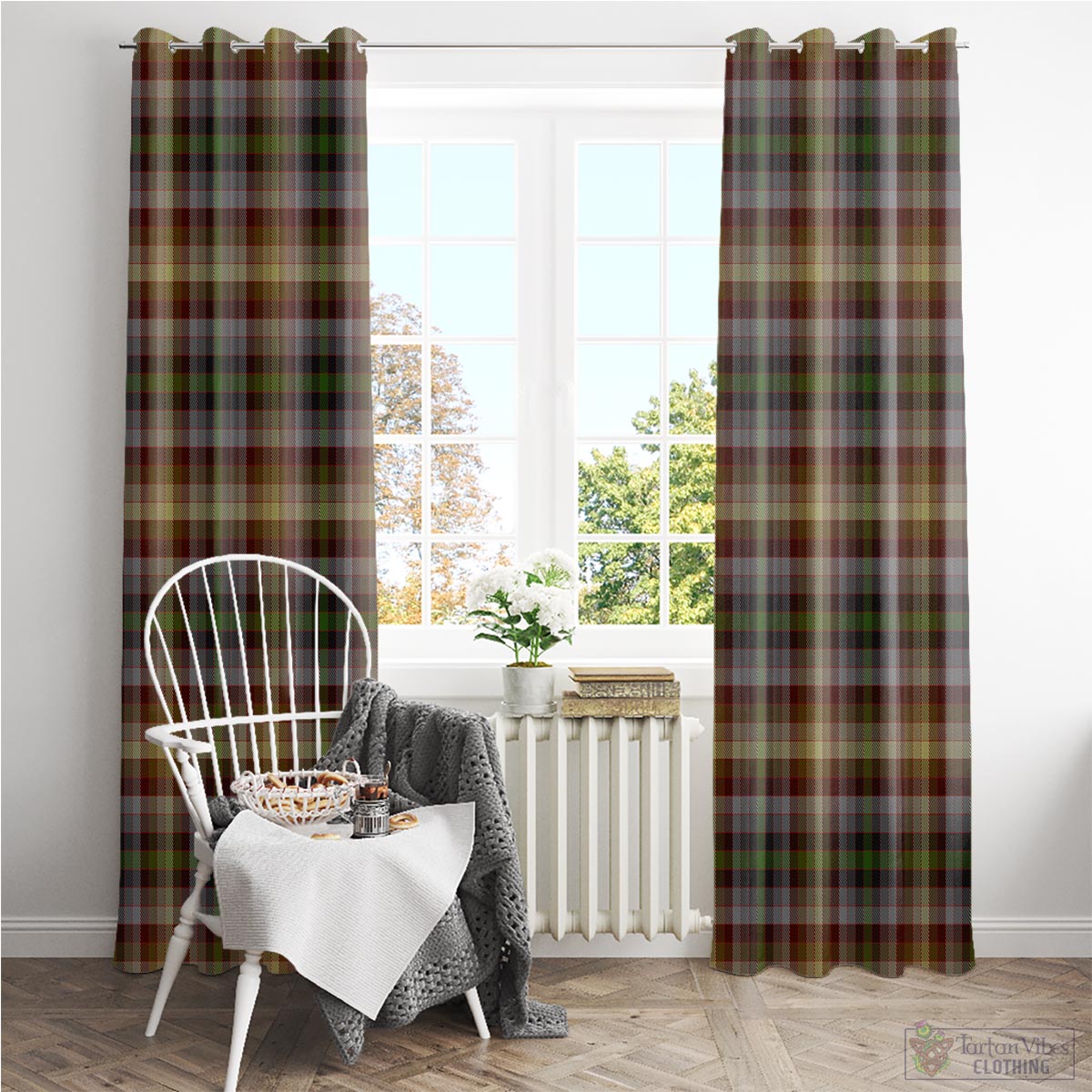 MacKay of Strathnaver Tartan Window Curtain