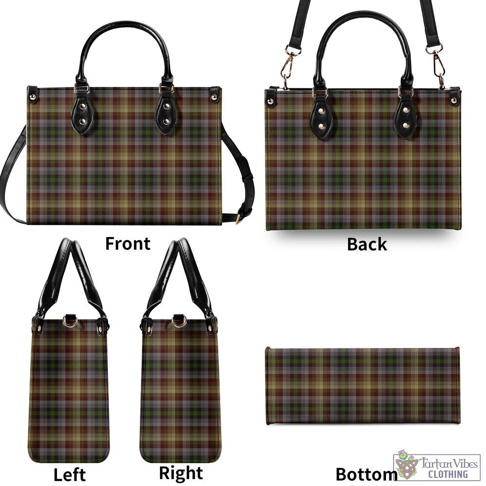 Tartan Vibes Clothing MacKay of Strathnaver Tartan Luxury Leather Handbags