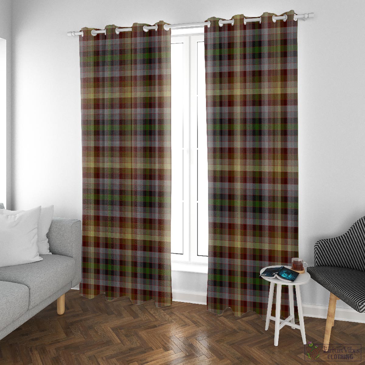 MacKay of Strathnaver Tartan Window Curtain