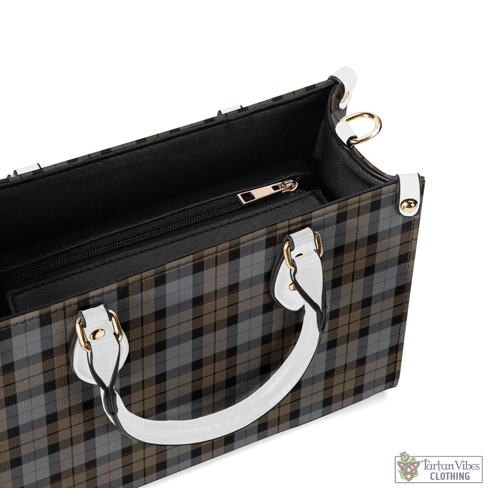 Tartan Vibes Clothing MacKay Weathered Tartan Luxury Leather Handbags