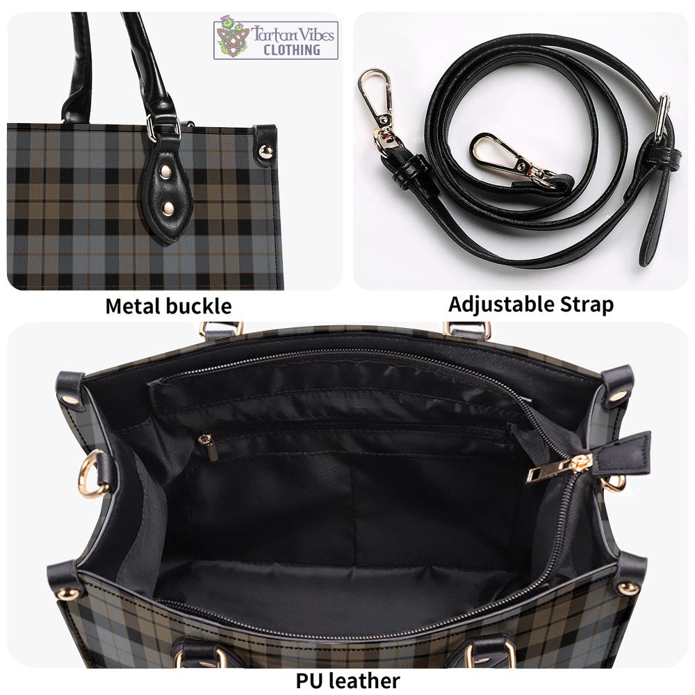 Tartan Vibes Clothing MacKay Weathered Tartan Luxury Leather Handbags