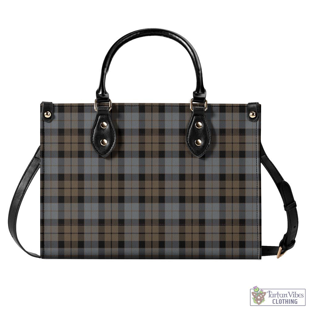 Tartan Vibes Clothing MacKay Weathered Tartan Luxury Leather Handbags