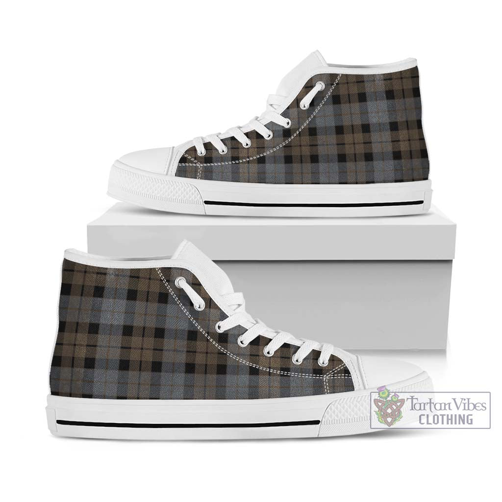 Tartan Vibes Clothing MacKay Weathered Tartan High Top Shoes