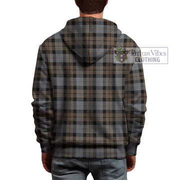 MacKay Weathered Tartan Hoodie with Family Crest DNA In Me Style