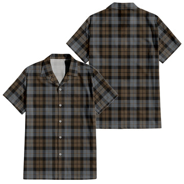 MacKay Weathered Tartan Short Sleeve Button Down Shirt