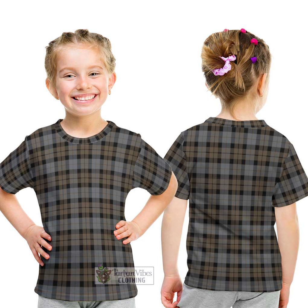 MacKay Weathered Tartan Kid T-Shirt - Tartanvibesclothing Shop