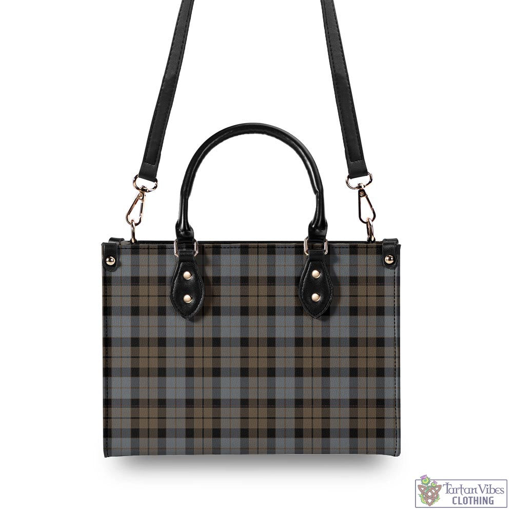 Tartan Vibes Clothing MacKay Weathered Tartan Luxury Leather Handbags