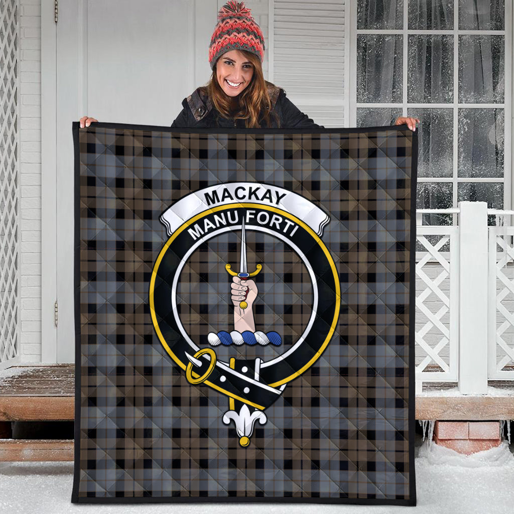 mackay-weathered-tartan-quilt-with-family-crest