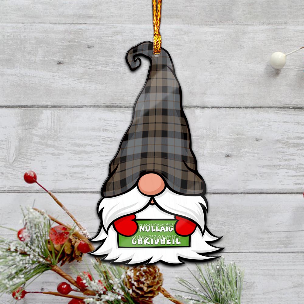 MacKay Weathered Gnome Christmas Ornament with His Tartan Christmas Hat - Tartanvibesclothing