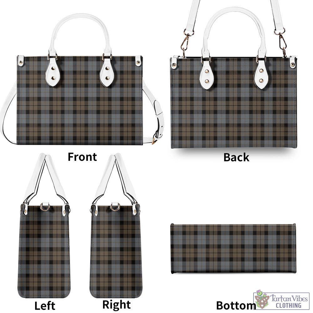 Tartan Vibes Clothing MacKay Weathered Tartan Luxury Leather Handbags