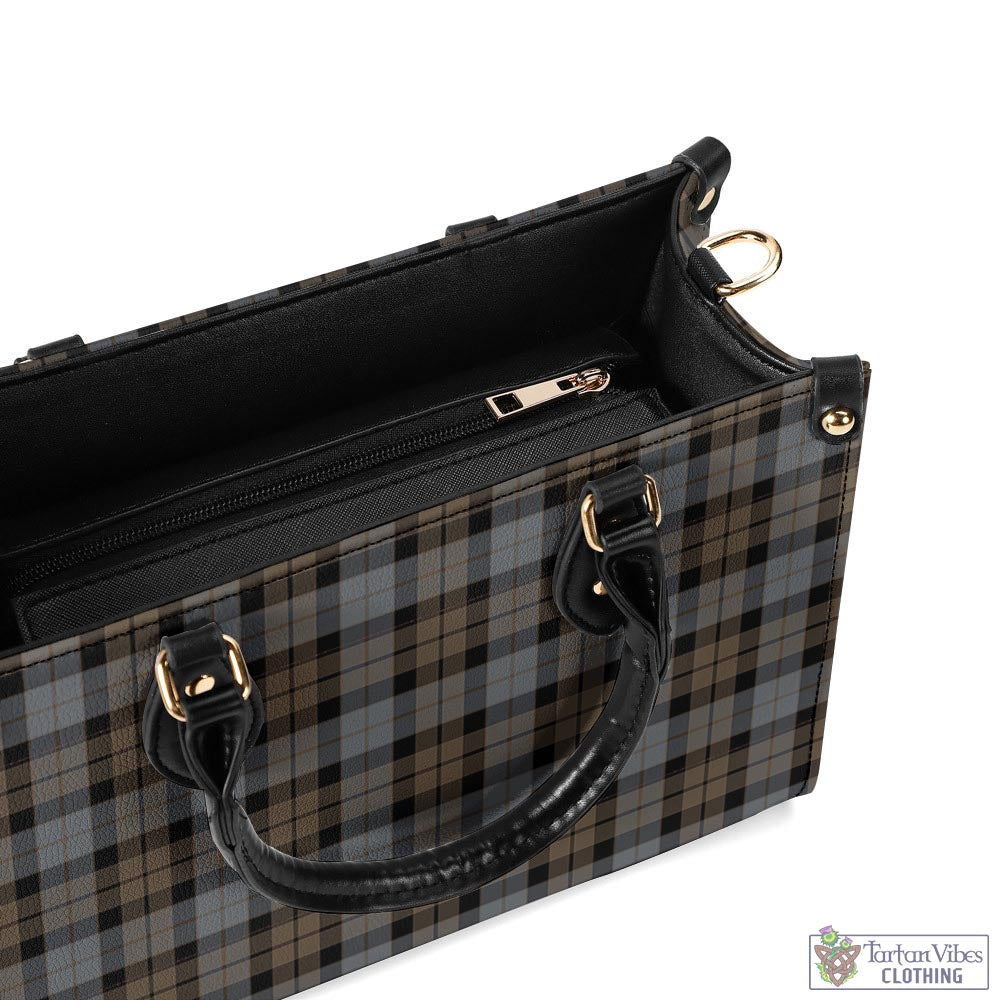 Tartan Vibes Clothing MacKay Weathered Tartan Luxury Leather Handbags