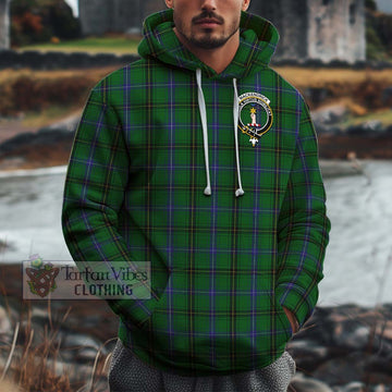MacKendrick (McKendrick) Tartan Cotton Hoodie with Family Crest Zip Hoodie - Tartan Vibes Clothing