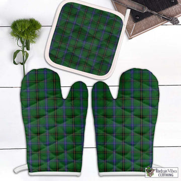 MacKendrick (McKendrick) Tartan Combo Oven Mitt & Pot-Holder White - Tartan Vibes Clothing