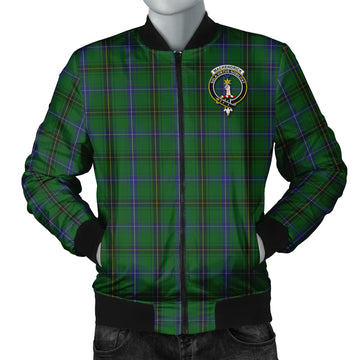 MacKendrick (McKendrick) Tartan Bomber Jacket with Family Crest