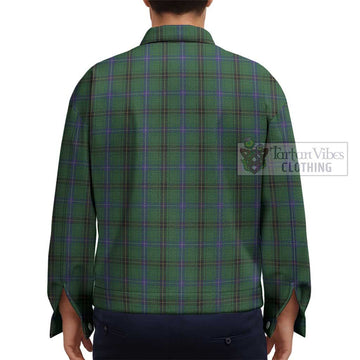 MacKendrick (McKendrick) Tartan Unisex Lapel Cotton Jacket - Tartan Vibes Clothing