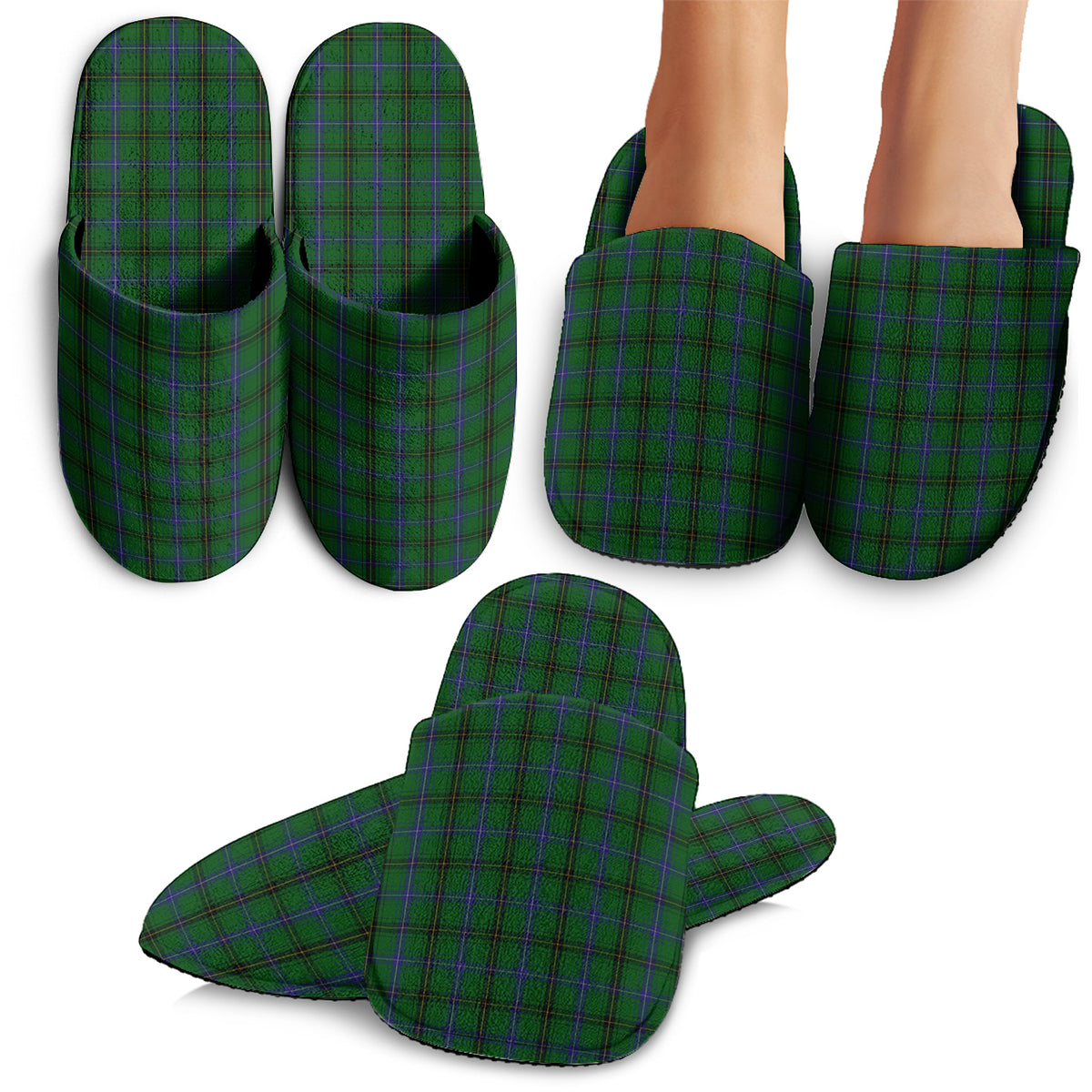 MacKendrick (McKendrick) Tartan Home Slippers - Tartan Vibes Clothing