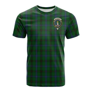 MacKendrick (McKendrick) Tartan T-Shirt with Family Crest