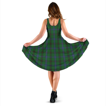 MacKendrick (McKendrick) Tartan Sleeveless Midi Womens Dress - Tartan Vibes Clothing