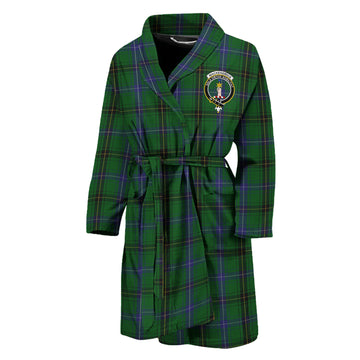 MacKendrick (McKendrick) Tartan Bathrobe with Family Crest