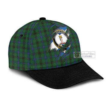 MacKendrick (McKendrick) Tartan Classic Cap with Family Crest In Me Style