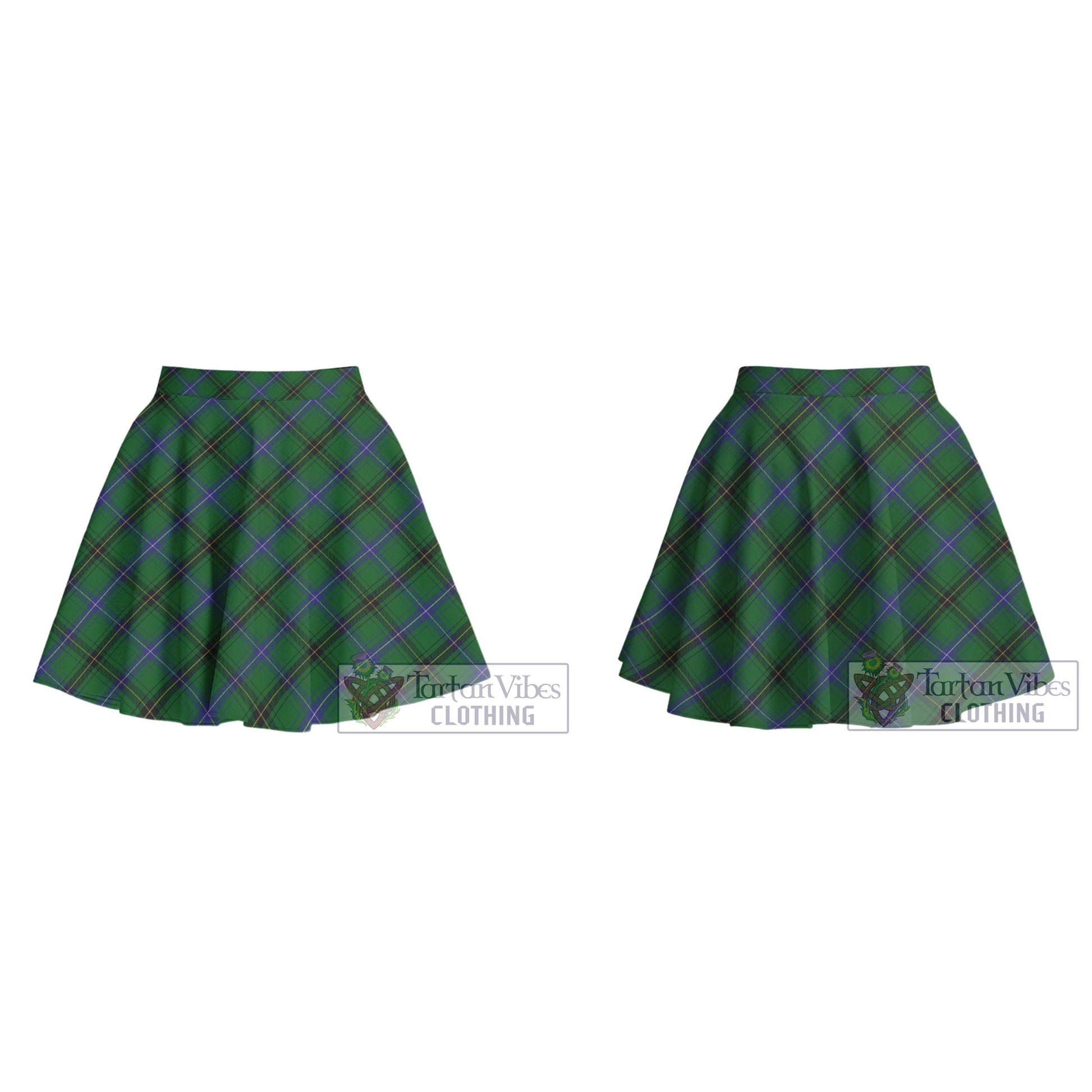 Tartan Vibes Clothing MacKendrick Tartan Women's Plated Mini Skirt