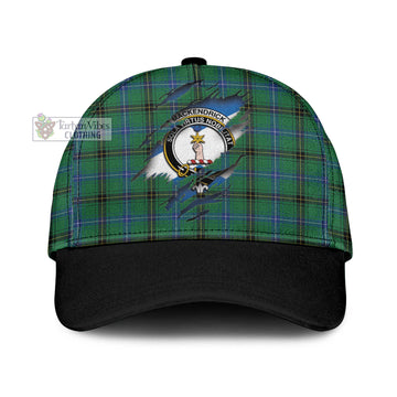 MacKendrick Ancient Tartan Classic Cap with Family Crest In Me Style