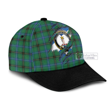 MacKendrick Ancient Tartan Classic Cap with Family Crest In Me Style