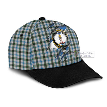 MacKendrick Dress Tartan Classic Cap with Family Crest In Me Style