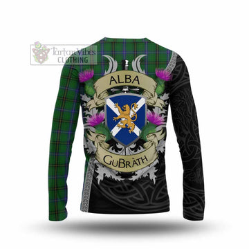 MacKendrick (McKendrick) Tartan Family Crest Long Sleeve T-Shirt Lion Rampant Royal Thistle Shield Celtic Inspired - Tartan Vibes Clothing
