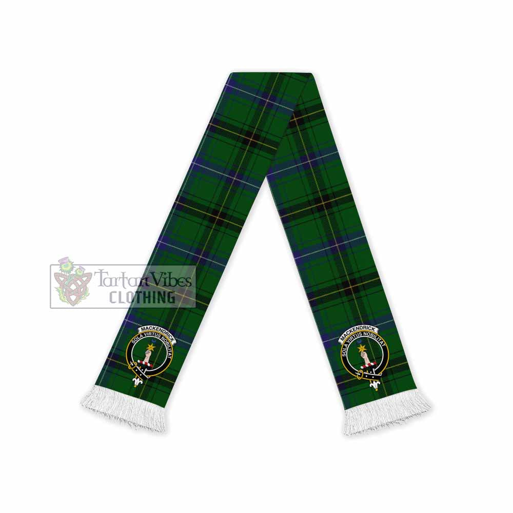 MacKendrick (McKendrick) Tartan Ruffneck Scarf with Family Crest - Tartan Vibes Clothing