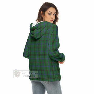 MacKendrick (McKendrick) Tartan Women's Borg Fleece Hoodie with Half Zip