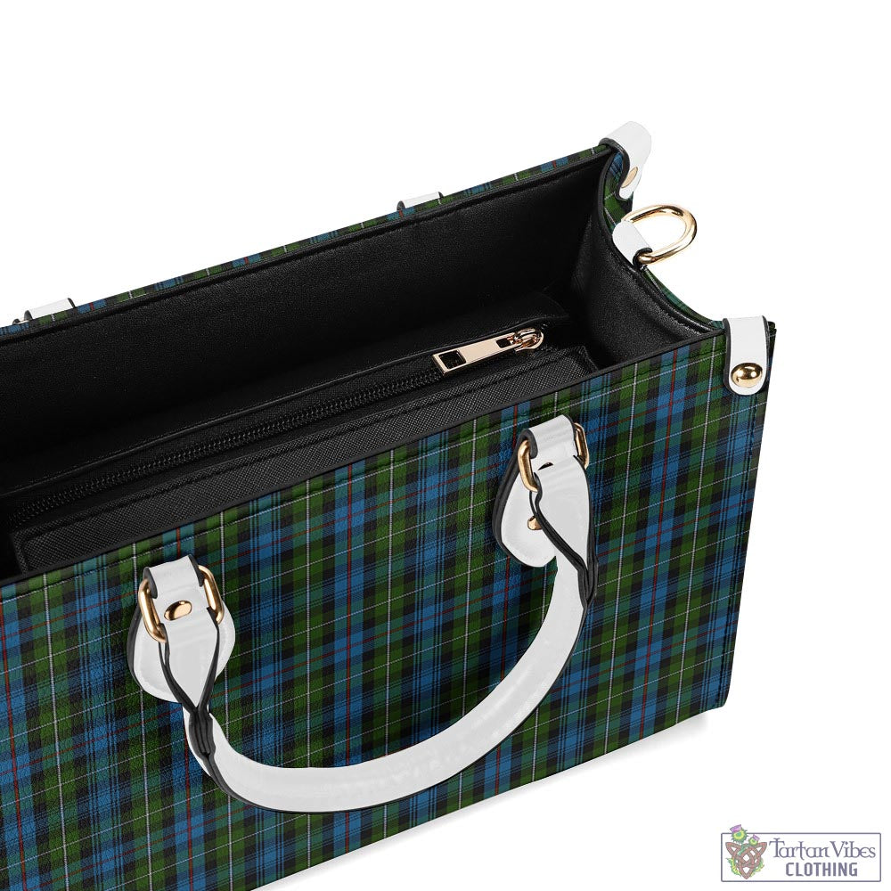 Tartan Vibes Clothing MacKenzie Tartan Luxury Leather Handbags