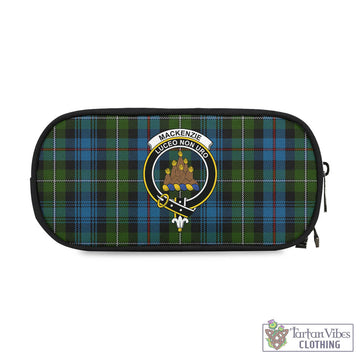 MacKenzie Tartan Pen and Pencil Case with Family Crest