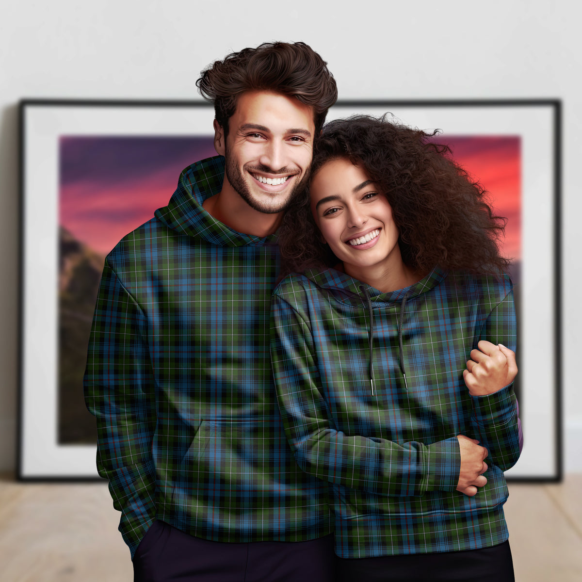Mackenzie (Mckenzie) Tartan Hoodie Zip Hoodie - Tartan Vibes Clothing