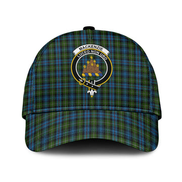 MacKenzie Tartan Classic Cap with Family Crest