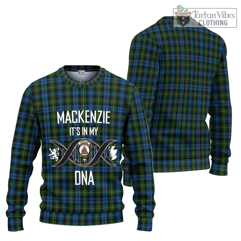 Mackenzie (Mckenzie) Tartan Knitted Sweater with Family Crest DNA In Me Style Unisex - Tartanvibesclothing Shop