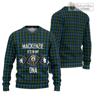 Mackenzie (Mckenzie) Tartan Ugly Sweater with Family Crest DNA In Me Style